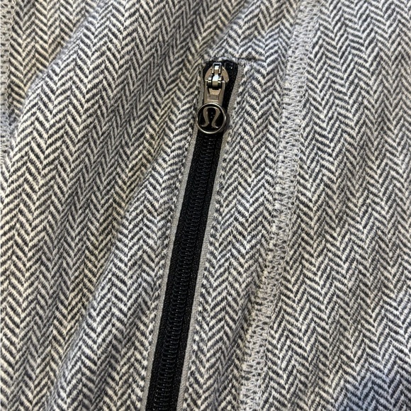 Lululemon Swiftly Tech Half Zip Pullover Size 4 Herringbone Long Sleeve - Picture 6 of 8